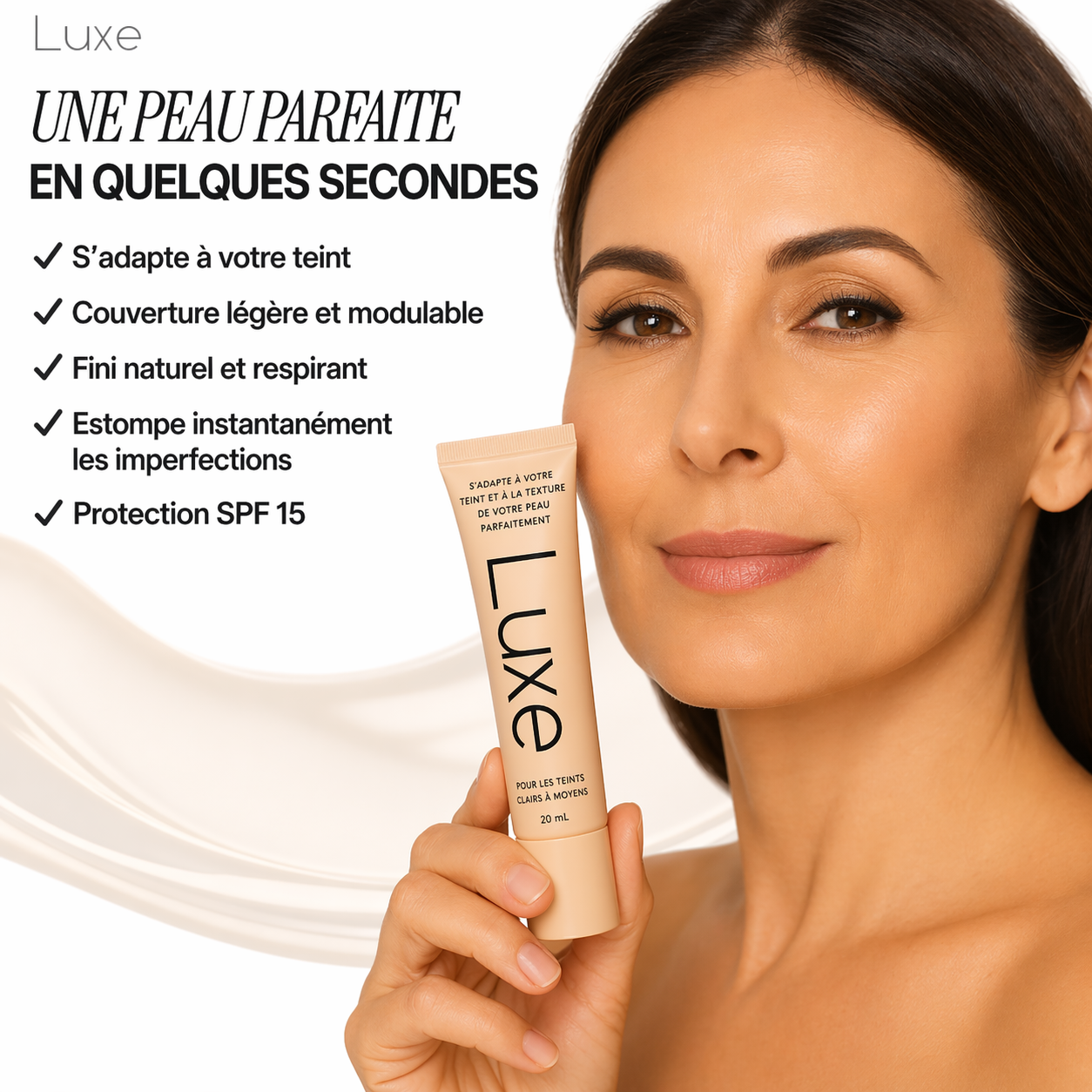 Luxe | Fond de teint à couleur changeante